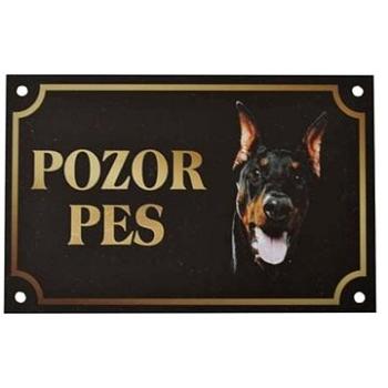 Cobbys Pet Pozor Pes Doberman 17 × 11 cm (8586020722204)