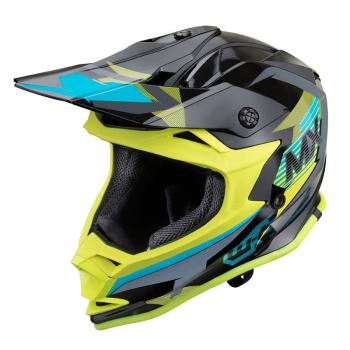 Motokrosová prilba W-TEC V321 Farba Fluo Moonlight, Veľkosť XL (61-62)