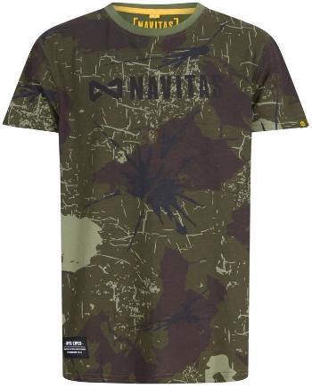 Navitas tričko identity camo kids tee - 9-10 rokov