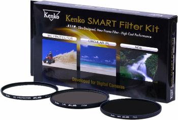 Kenko Smart Filter 3-Kit Protect/CPL/ND8 77mm Filter na objektívy