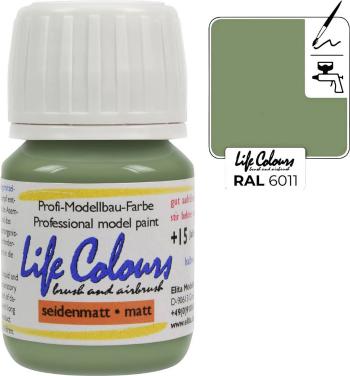 Elita LC006011-SM-015 farba pre modelovú železnicu rezedová zelená 15 ml