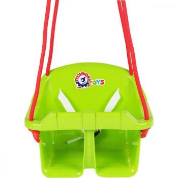 TEDDIES HOJDACKA BABY PLAST ZELENA NOSNOST 20KG 36X30X29CM 24M+ /00880141/