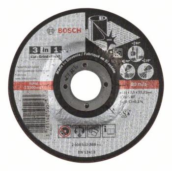 Bosch Accessories  2608602388 rezný kotúč lomený  115 mm 22.23 mm 1 ks