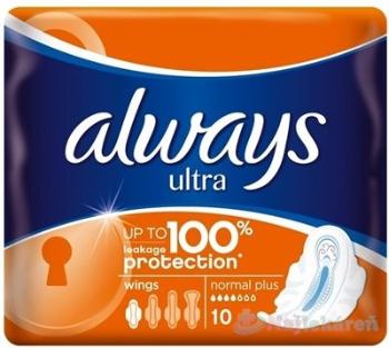 ALWAYS ULTRA NORMAL PLUS 10 hygienické vložky 10ks