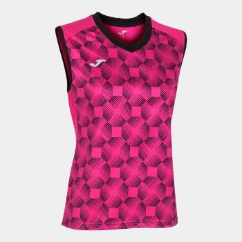 SUPERNOVA III SLEEVELESS SHIRT FLUOR PINK BLACK L