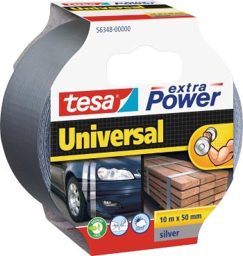 tesa UNIVERSAL 56348-00000-06 páska so skleným vláknom tesa® Extra Power strieborná (d x š) 10 m x 50 mm 1 ks