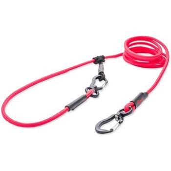 Tamer Easylong Twist mini lanová vôdzka červená 4 m (8595637720886)