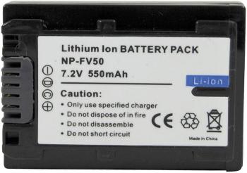 Conrad energy NP-FV50 akumulátor do kamery Náhrada za orig. akumulátor NP-FV50 7.2 V 550 mAh