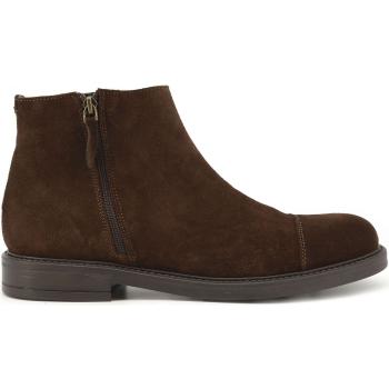 Duca Di Morrone  Gabriele - Suede Brown  Čižmy Hnedá