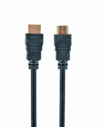 Kabel CABLEXPERT CC-HDMI4-15M HDMI-HDMI 15m, 1.4, M/M stíněný, zlacené kontakty, černý, PREMIUM QUALITY SHIELDING