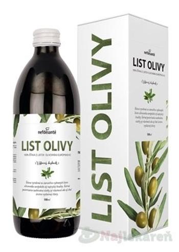 Nefdesante list olivy šťava 500 ml
