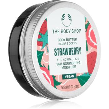 The Body Shop Strawberry telové maslo pre normálnu pokožku 50 ml