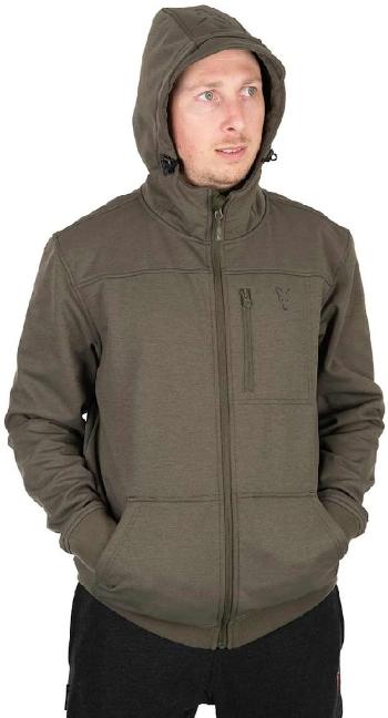 Fox bunda collection soft shell jacket green black - s