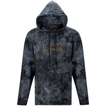 Ed Hardy  Mikiny Los tigres hoody black  Čierna