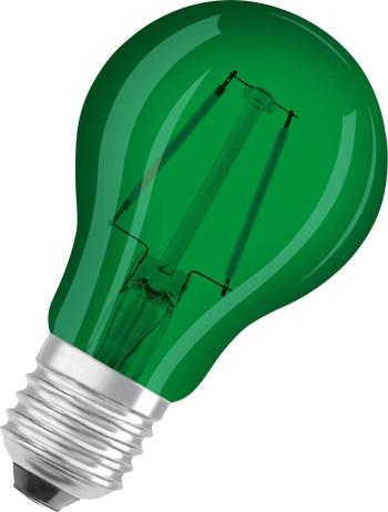 OSRAM 4058075433984 LED  En.trieda 2021 G (A - G) E27 klasická žiarovka 2.5 W = 15 W zelená (Ø x d) 60 mm x 105 mm  1 ks