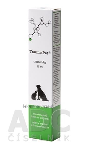 TraumaPet cremor Ag mastný krém, zvieratá 1x15 ml