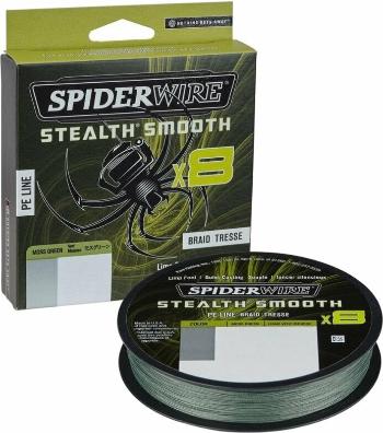 SpiderWire Stealth® Smooth8 x8 PE Braid Moss Green 0,14 mm 150 m 16,5 kg-36 lbs Šnúra