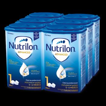 Nutrilon 1 počiatočná mliečna dojčenská výživa v prášku 6 x 800 g