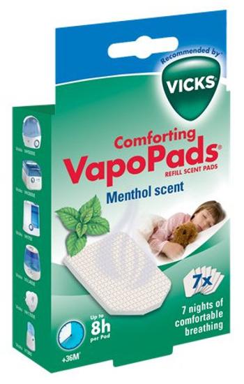 VICKS Vapopads Mentolové vankúšiky do zvlhčovačov 7 ks