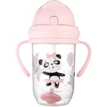 canpol babies Exotic Animals Cup With Straw hrnček s rúrkou 270 ml