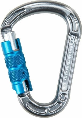 Climbing Technology Concept TG Carabiner Grey/Silver/Light Blue