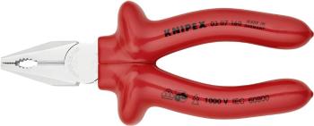 Knipex 03 07 160 VDE kombinované kliešte 160 mm DIN ISO 5746, DIN EN 60900
