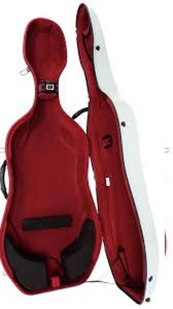 GEWA Cases Cello case Idea Futura White/red