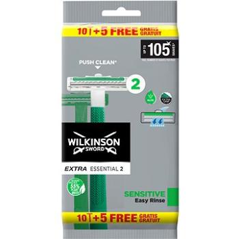 WILKINSON Extra Essential 2 Sensitive 10+5 zadarmo (4027800348503)