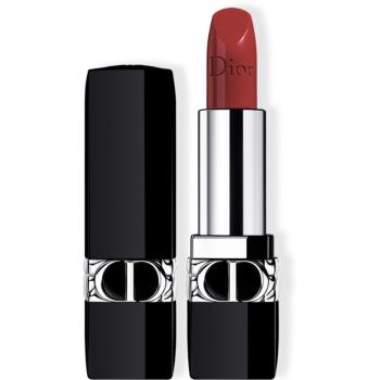 DIOR Rouge Dior dlhotrvajúci rúž plniteľný odtieň 959 Charnelle Satin 3,5 g