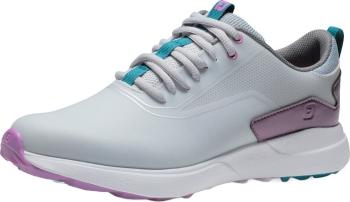 Footjoy Performa Grey/White/Purple 37 Dámske golfové topánky