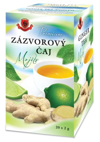 Herbex Premium zázvorový čaj Mojito 20 x 2 g