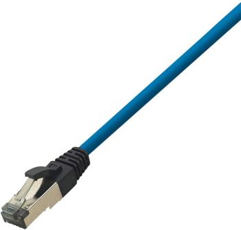 LogiLink CQ8066S RJ45 sieťové káble, prepojovacie káble CAT 8.1 S/FTP 3.00 m modrá bez halogénov 1 ks