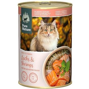 Pure Nature Cat Adult konzerva Losos a Krevety 375 g (RD-PNCA00375SS-5769-CS)