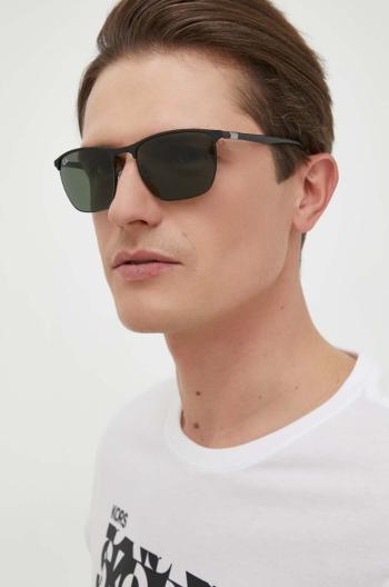 Slnečné okuliare Ray-Ban pánske, čierna farba