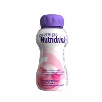 Nutridrink jahodová príchuť 4 x 200 ml