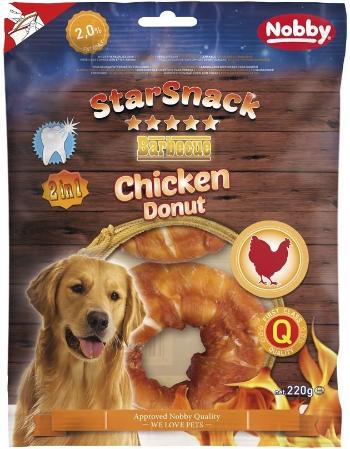 Nobby StarSnack BBQ Chicken Donut maškrty 10cm 220g