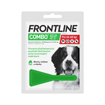 FRONTLINE COMBO spot-on pre psy XL (40-60kg)-1x4,02ml VÝPREDAJ