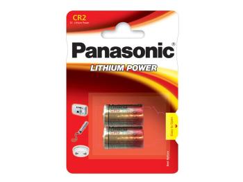 Batéria CR2 PANASONIC lítiová 2ks / blister