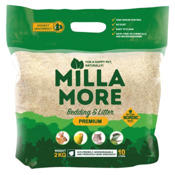 MILLAMORE Premium Podstielka pre hlodavce štiepky osika 1 ks, Hmotnosť balenia (g): 2 kg