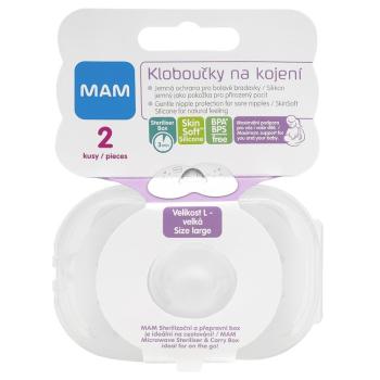 MAM Klobúčiky prsné 2 ks, veľ. L (23 mm)