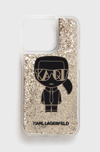 Puzdro na mobil Karl Lagerfeld Iphone 13 Pro/ 13 6,1 čierna farba