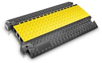 DEFENDER by Adam Hall káblový mostík 85002 termoplastický polyuretan (TPU) čierna, žltá Kanálov: 3 1005 mm Množstvo: 1 k