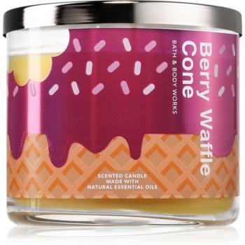 Bath & Body Works Berry Waffle Cone vonná sviečka 411 g