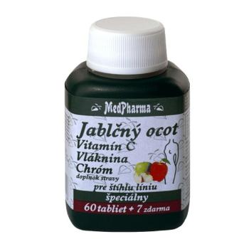 MedPharma Jablečný ocet+vlák.+vit.C+chrom 67 tablet