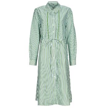 Tommy Hilfiger  ORG CO STRIPE MIDI SHIRT-DRESS  Krátke šaty Biela