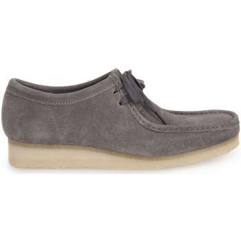 Clarks  Čižmy WALLABEE M GREY  Šedá