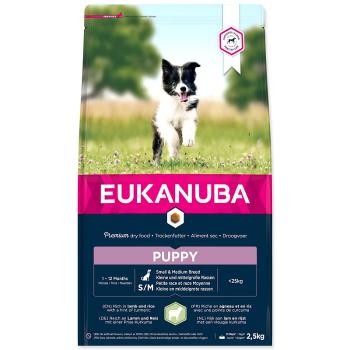 EUKANUBA Puppy Small & Medium Breed Lamb 2,5 kg