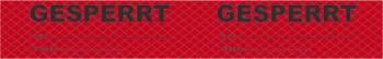 BJZ ESD lepiaca páska 66 m červená, čierna (d x š) 66 m x 50 mm C-101 753-R