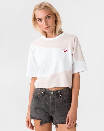 Converse Rivarly Crop top Biela Béžová