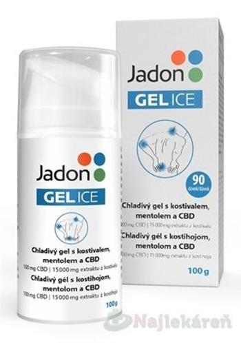 Jadon GEL ICE chladivý gél s kostihojom, mentolom a CBD 100 g